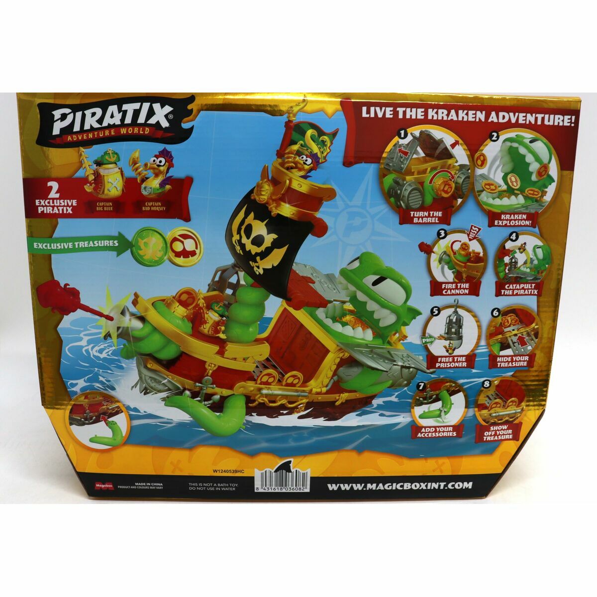 Set di Pupazzi Magicbox Kraken Piratix - Image 5