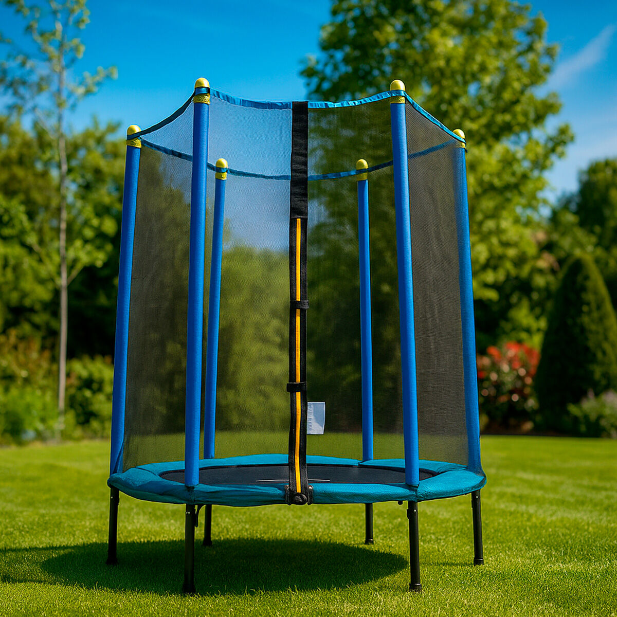 Trampolino per Bambini con Rete di Sicurezza Zuply InnovaGoods
