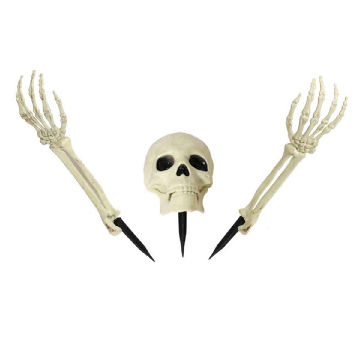 Decorazione per Halloween Scheletro 37 x 25 cm Bianco