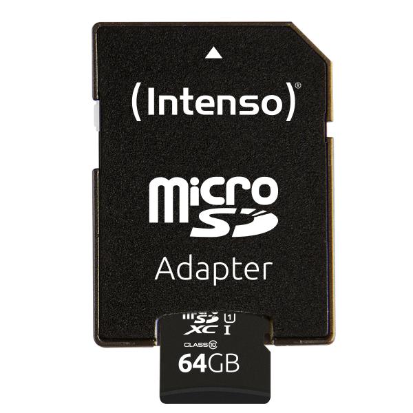 Scheda Di Memoria Micro SD con Adattatore INTENSO 34234 UHS-I XC Premium Capacità:64 GB - Image 4