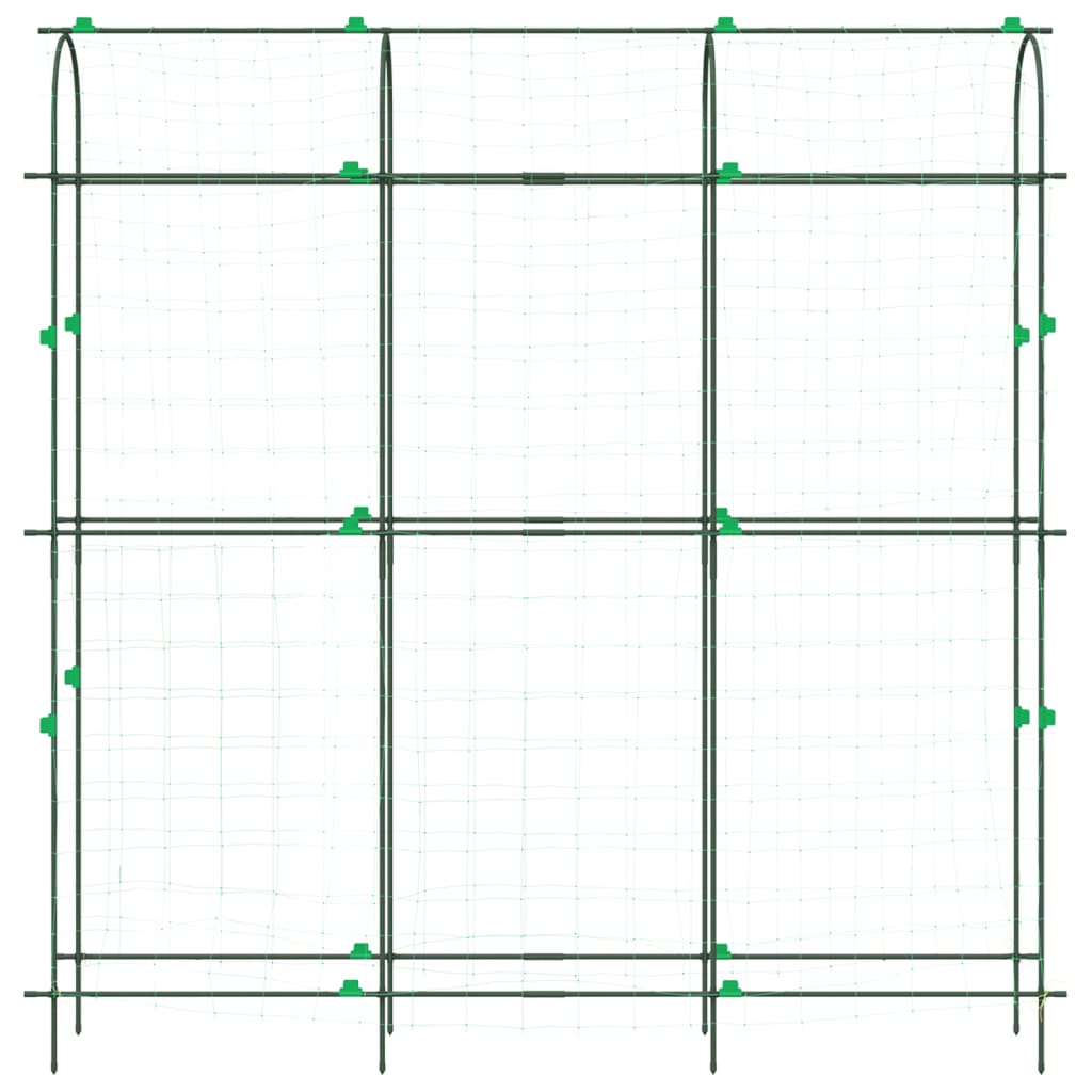 vidaXL Treillis de jardin pour plantes grimpantes forme de U acier - Image 4
