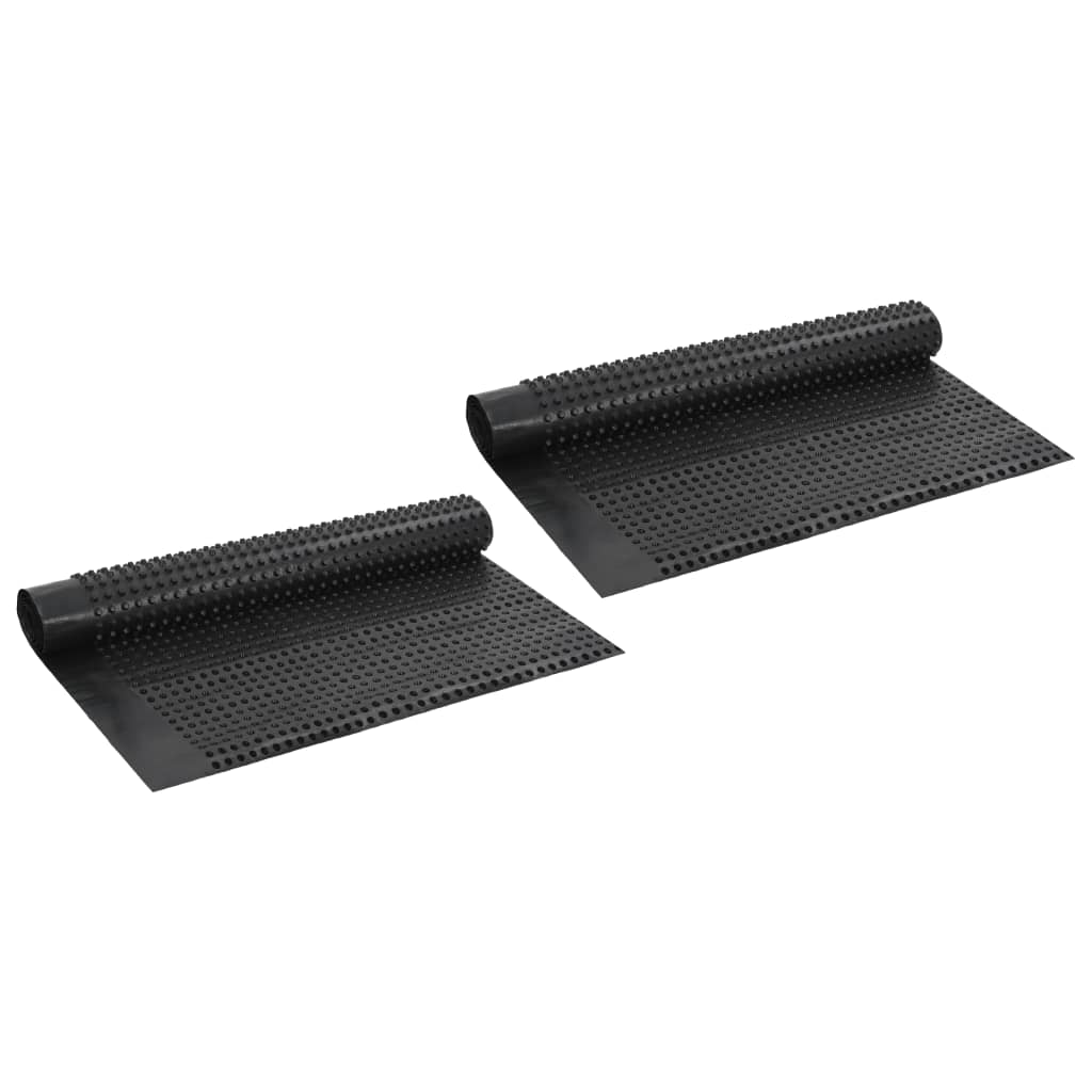 vidaXL Feuilles de drainage à fossettes 2 pcs PEHD 400 g/m² 1 x 20 m