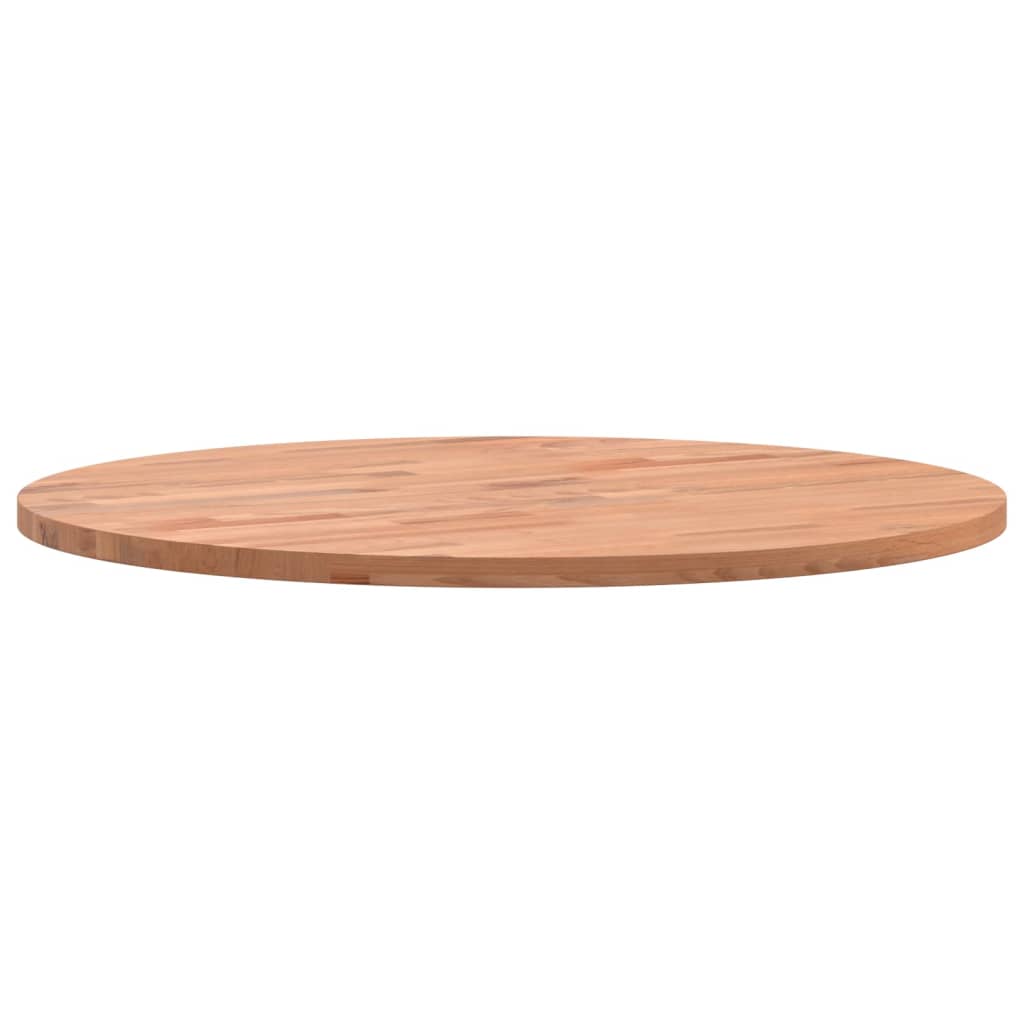 vidaXL Tablero redondo de madera maciza de haya Ø50x1,5 cm - Image 6