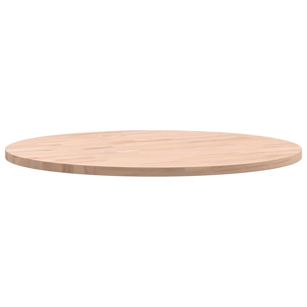 vidaXL Tablero redondo de madera maciza de haya Ø50x1,5 cm - Image 5