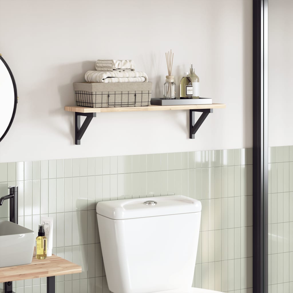 vidaXL Tablero de mesa rectangular madera maciza acacia 80x20x2 cm