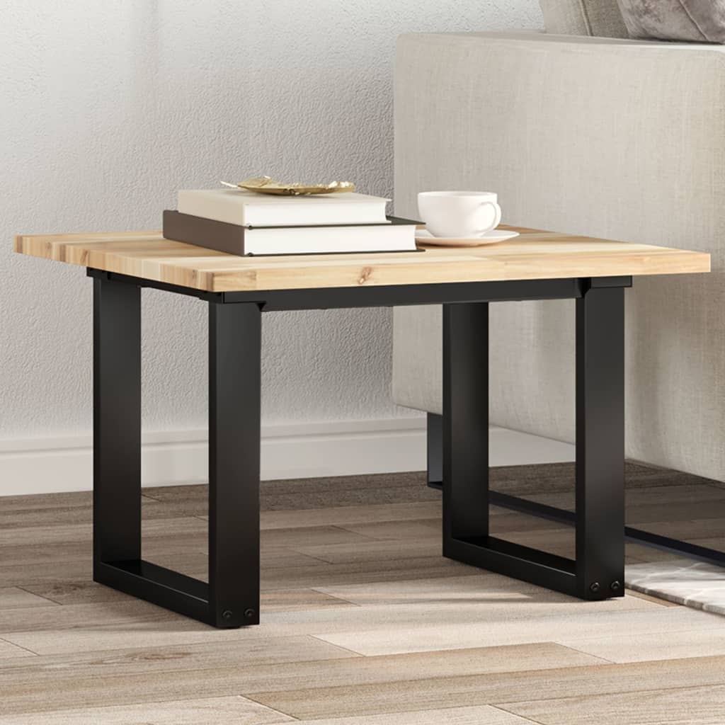 vidaXL Tablero de mesa cuadrado madera maciza de acacia 60x60x2 cm