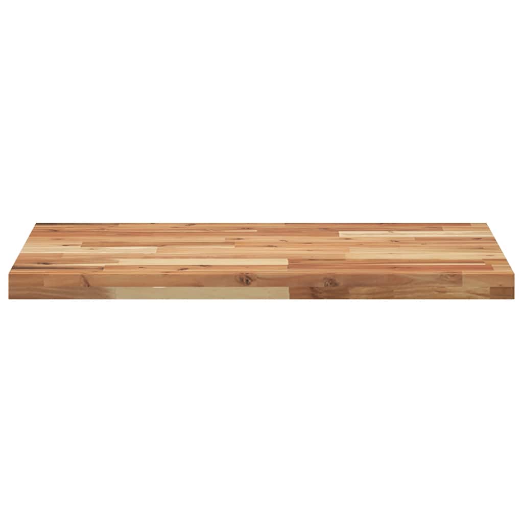 vidaXL Tablero de mesa rectangular madera maciza acacia 160x50x4 cm - Image 5