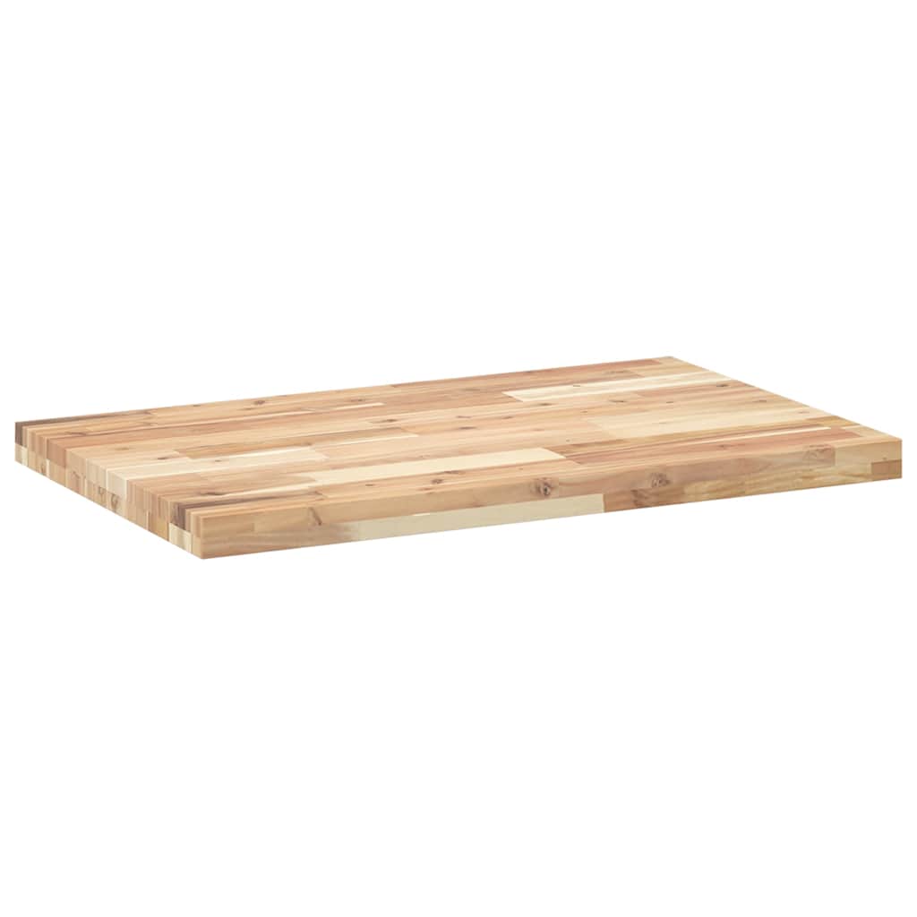 vidaXL Tablero de mesa rectangular madera maciza acacia 140x50x4 cm - Image 6