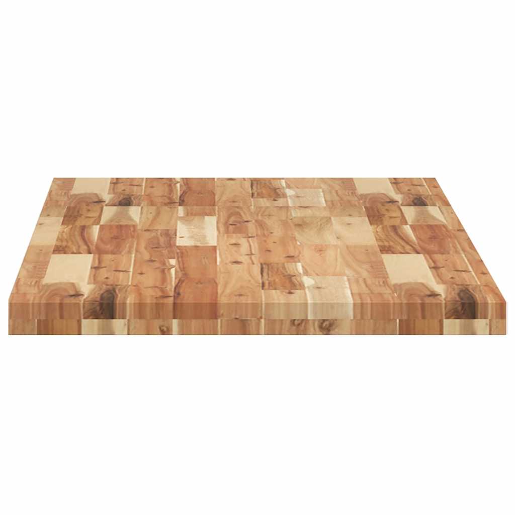 vidaXL Tablero escritorio madera maciza acacia sin tratar 140x60x4 cm - Image 6