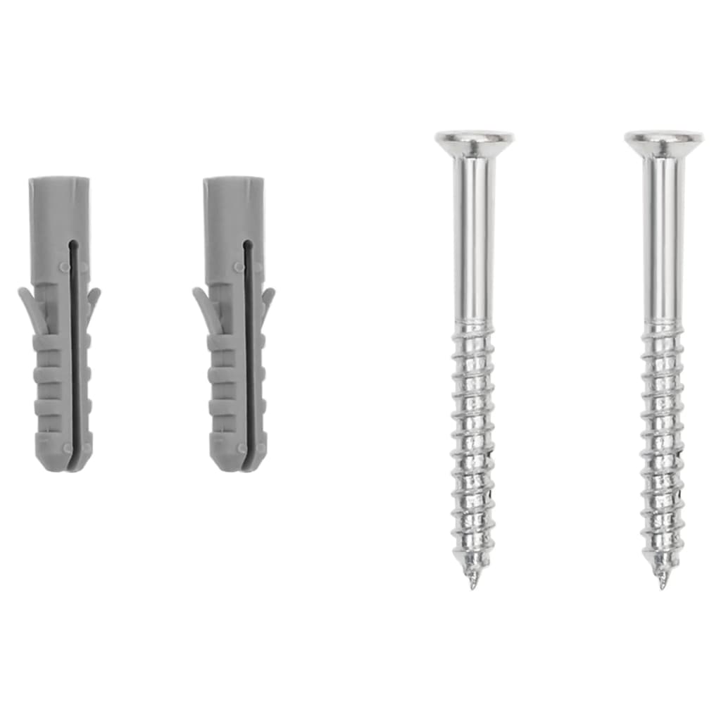 vidaXL Bicicletero para 2 bicicletas acero galvanizado - Image 5