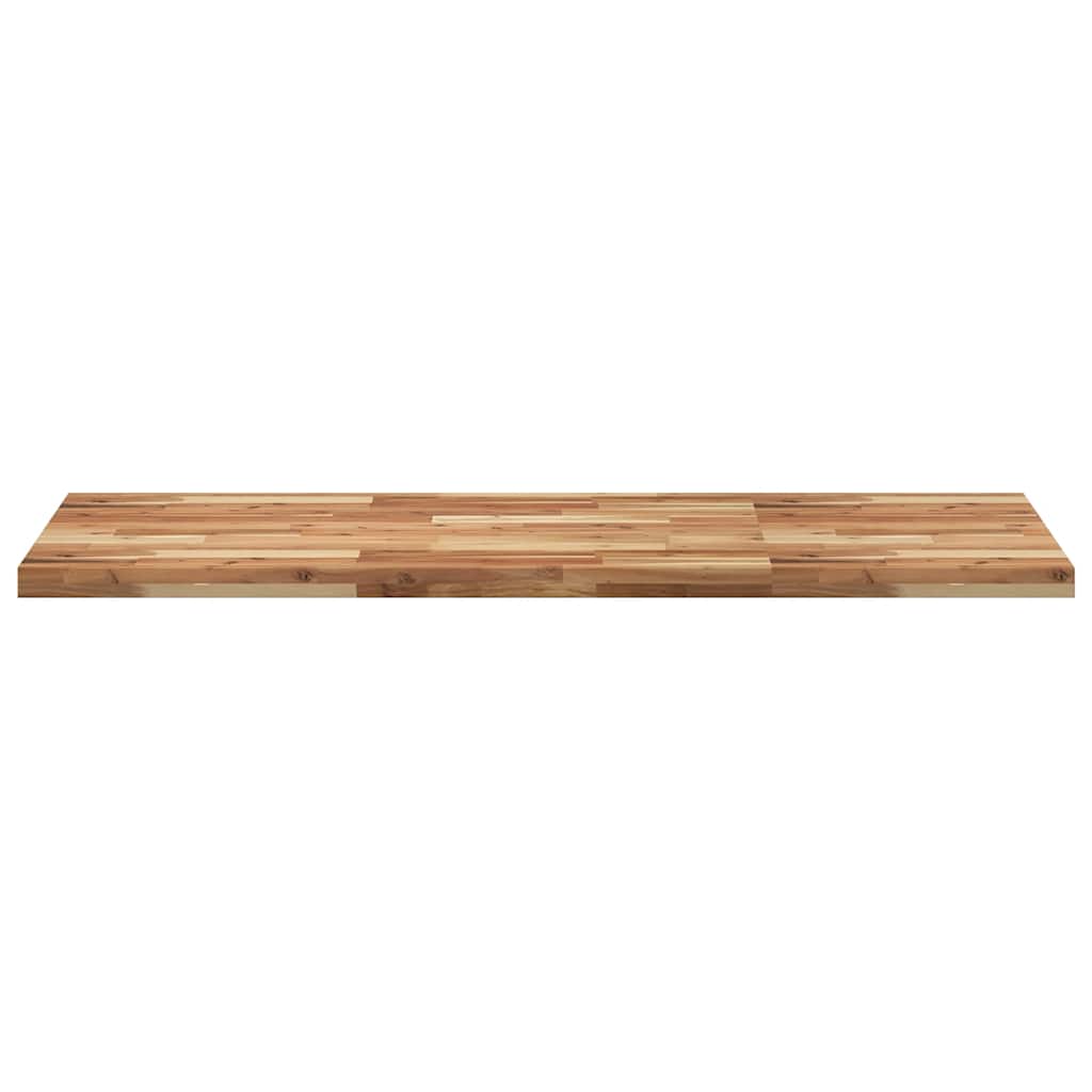 vidaXL Tablero de mesa rectangular madera maciza acacia 120x60x4 cm - Image 5