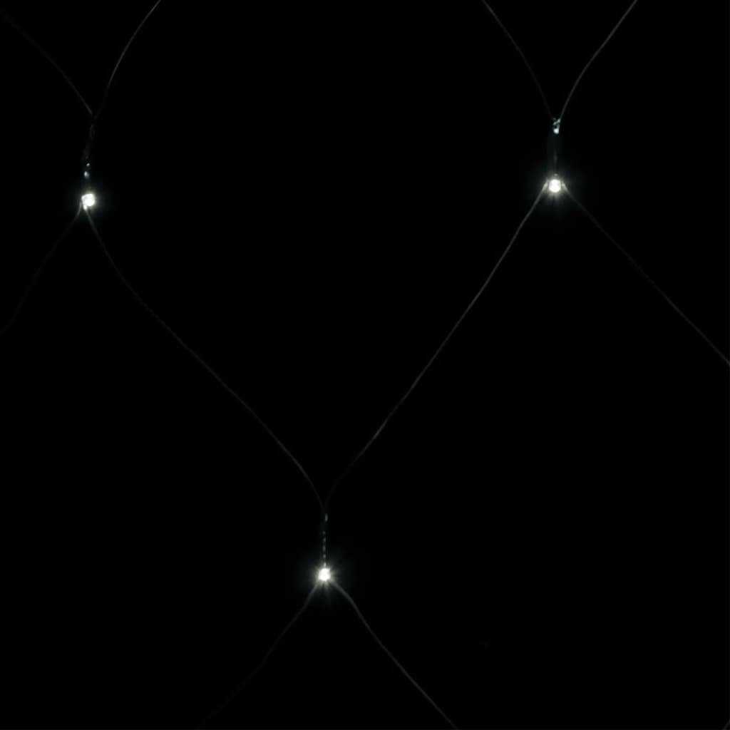 vidaXL LED-Lichternetz Kaltweiß 3x3 m 306 LEDs Indoor Outdoor - Image 5