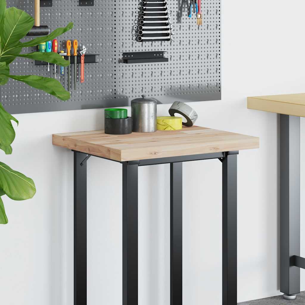 vidaXL Schreibtischplatte Unbehandelt 60x50x4 cm Massivholz Akazie - Image 3