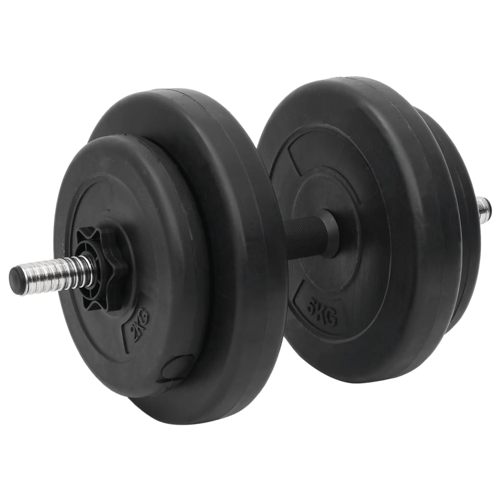 vidaXL Curlhantel und Kurzhantel mit Gewichten 60 kg - Image 6