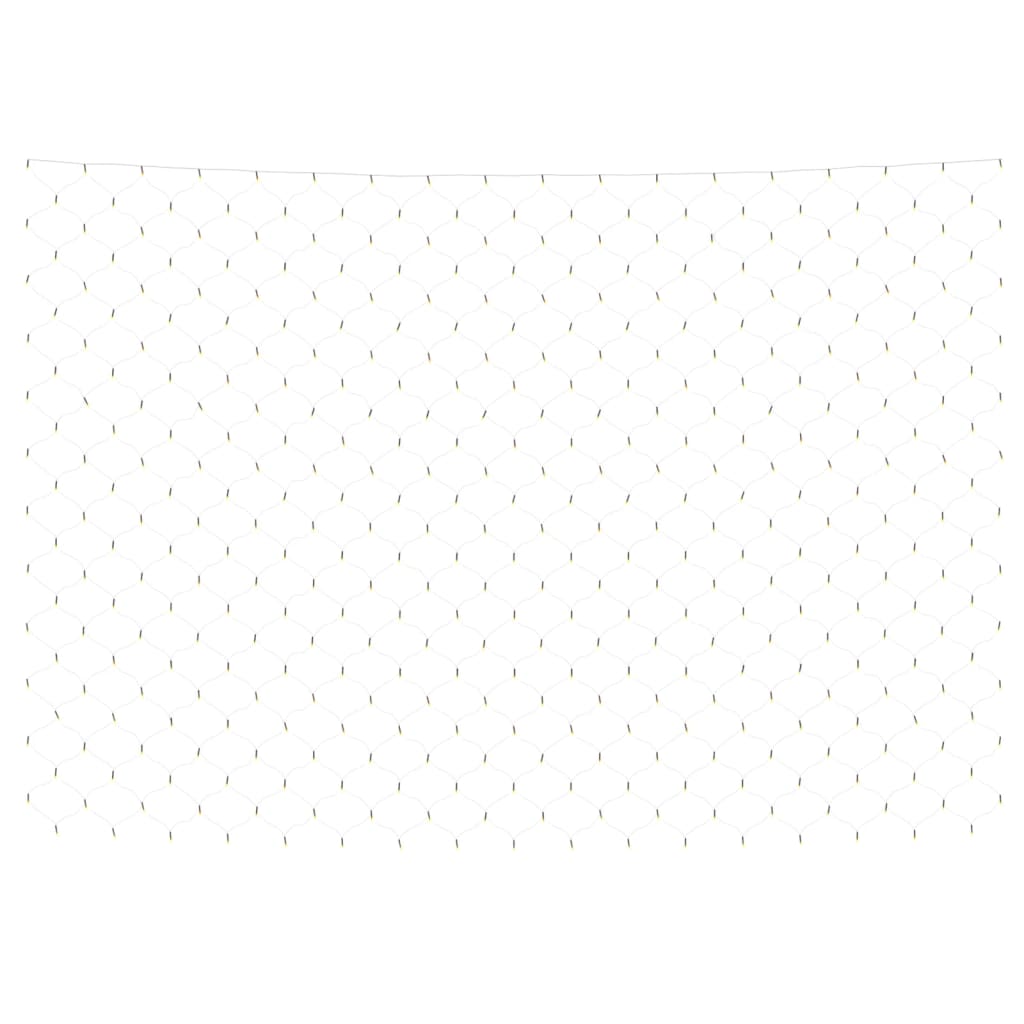 vidaXL Weihnachts-Lichternetz 4x4 m 544 LED Warmweiß Indoor Outdoor - Image 6