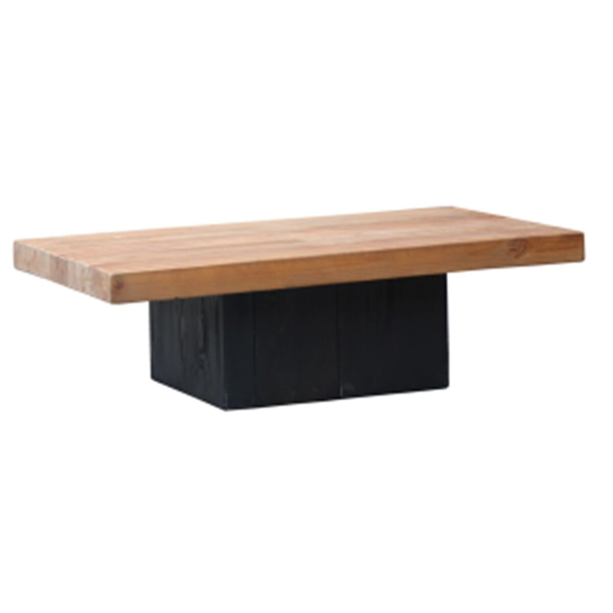 Tavolino da Caffè Home ESPRIT Nero Naturale