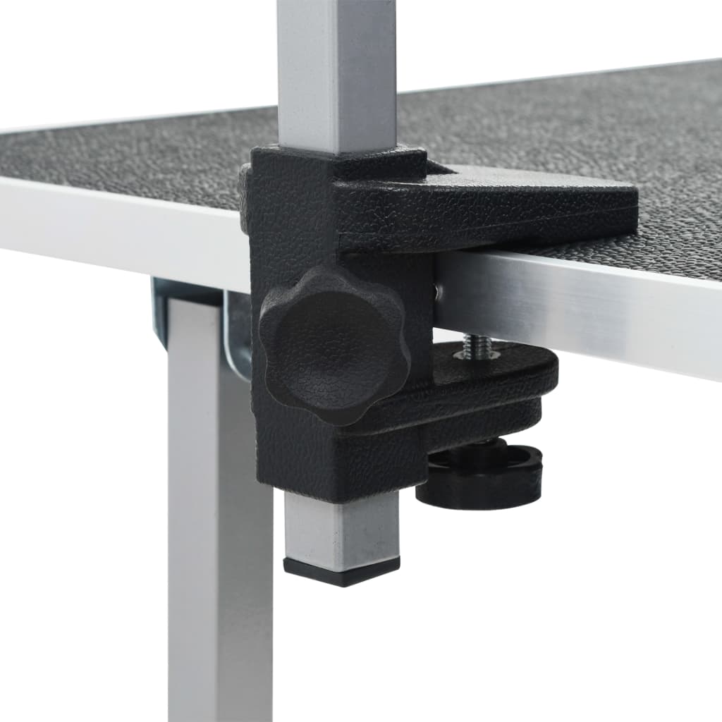 vidaXL Trimmtisch Schertisch mit 2 Schlingen für Hunde Katzen Klappbar - Image 4