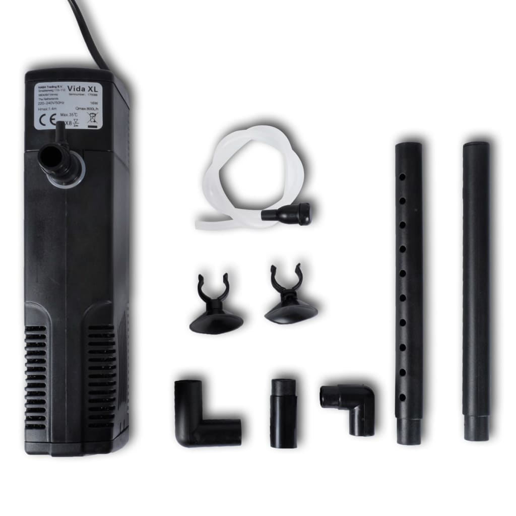 Aktivkohle Filterpumpe Aquariumfilter Aquafilter 800L/h - Image 6