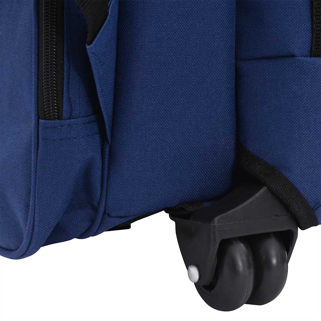 vidaXL Trolley für Haustiere 3-in-1 Faltbar Blau - Image 6