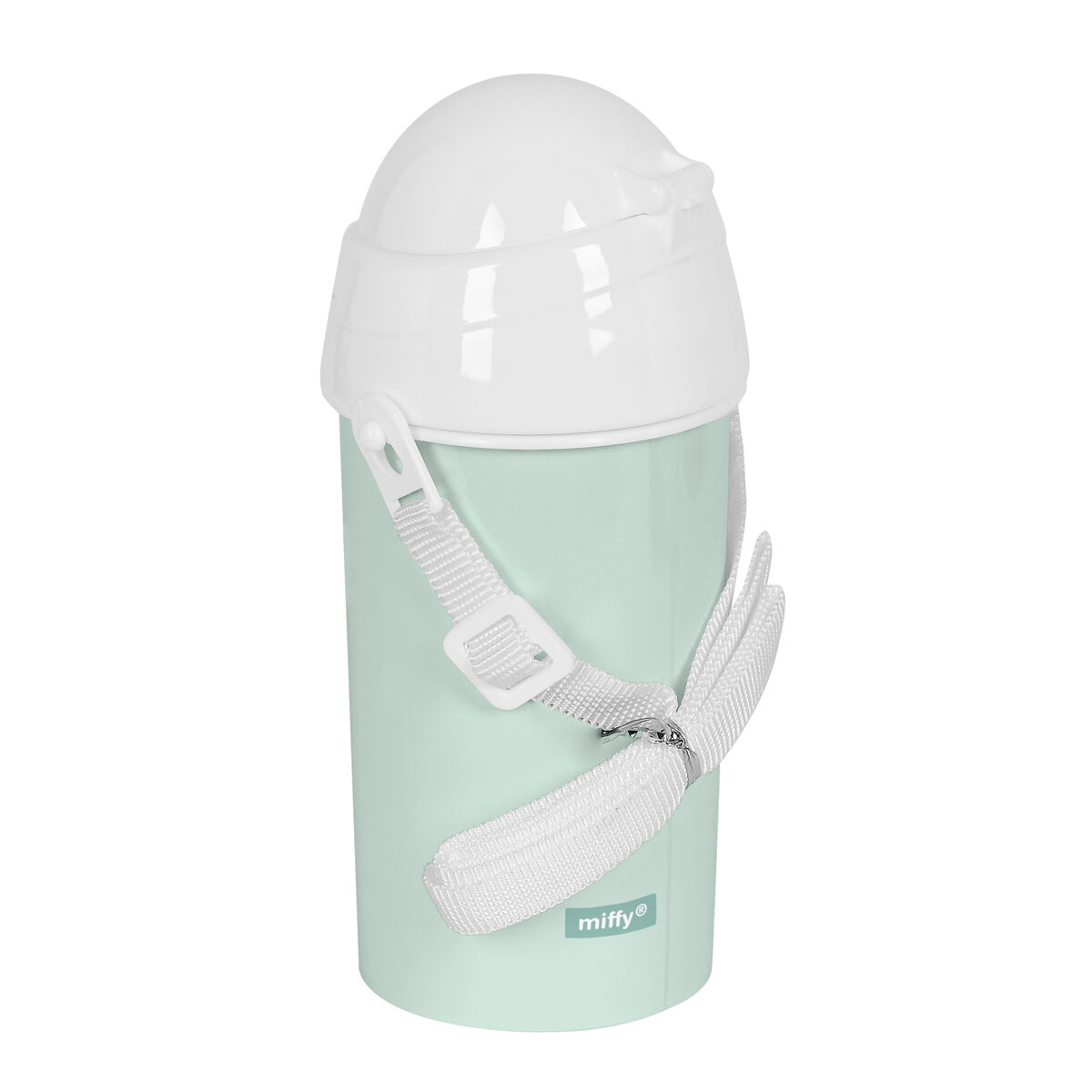 Bottiglia con Tappo e Cannuccia Miffy Menta Menta PVC 500 ml - Image 3