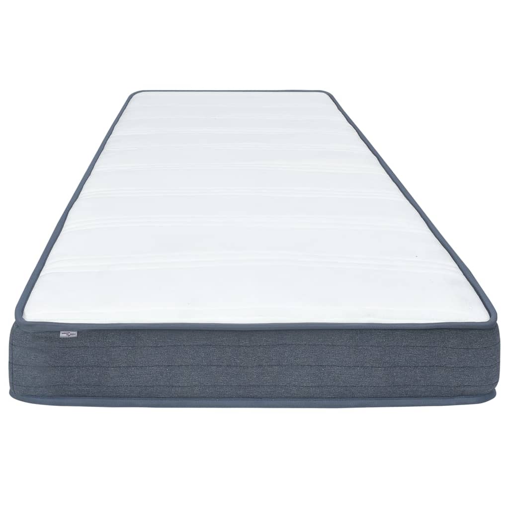 vidaXL Colchón box spring tela 190x140x20 cm suavidad media - Image 3