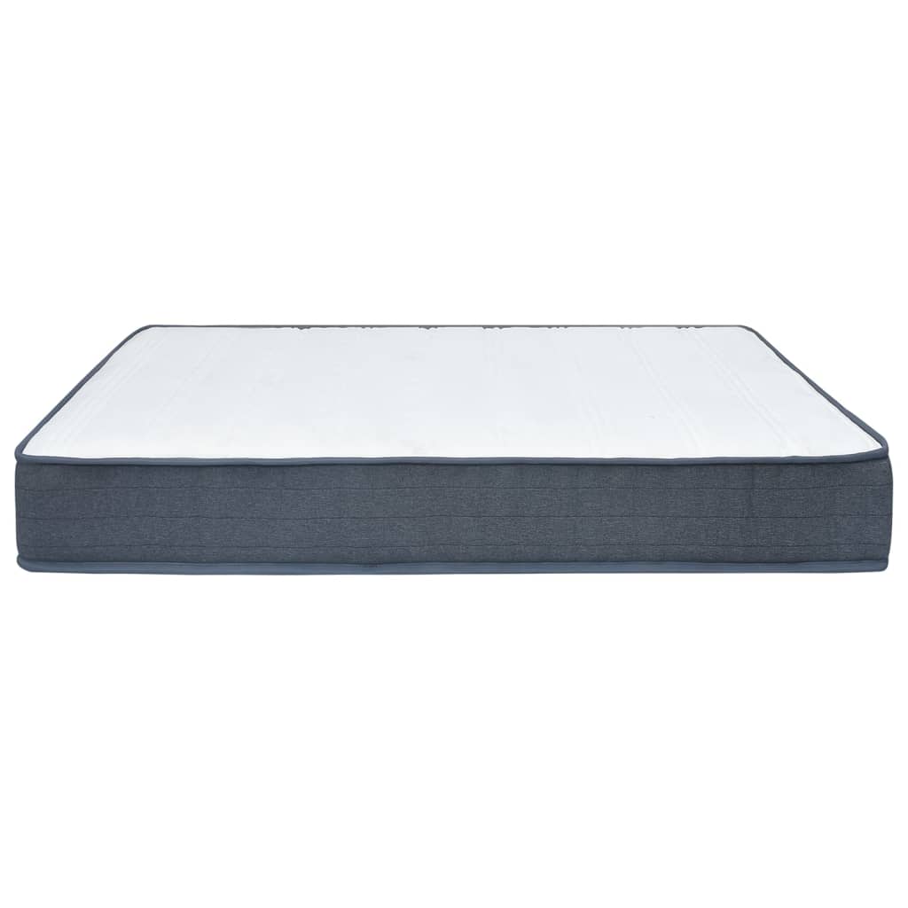 vidaXL Colchón box spring tela 190x140x20 cm suavidad media - Image 4