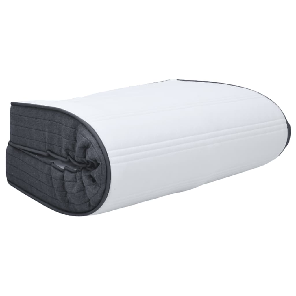 vidaXL Colchón box spring tela 190x140x20 cm suavidad media - Image 6