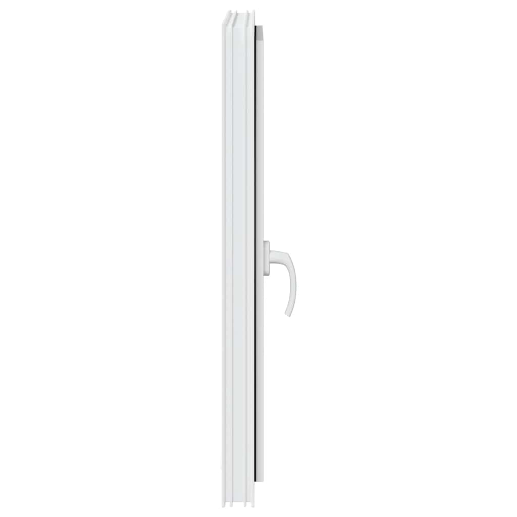 vidaXL Kellerfenster RISOR 60x80 cm Dreh Kipp DIN Rechts Weiß - Image 6