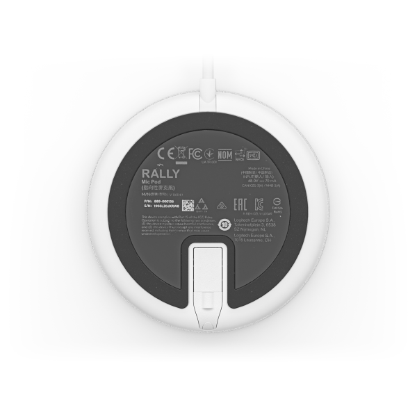 Microfono Logitech 952-000038 Bianco - Image 4