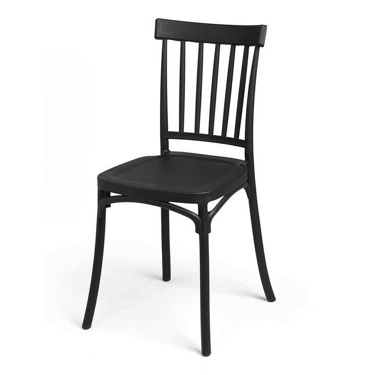 Sedia Gift Decor Nero polipropilene 42 x 81,5 x 45 cm Barre