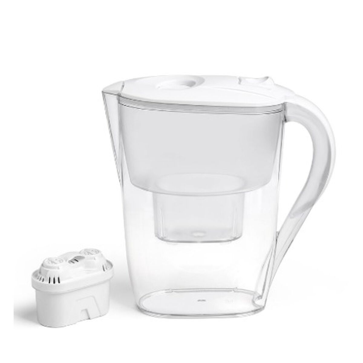 Brocca filtrante Kinvara Bianco Trasparente ABS 2,6 L