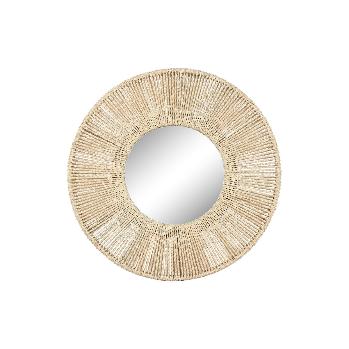 Specchio da parete Home ESPRIT Naturale Cottage 73 x 7 x 73 cm