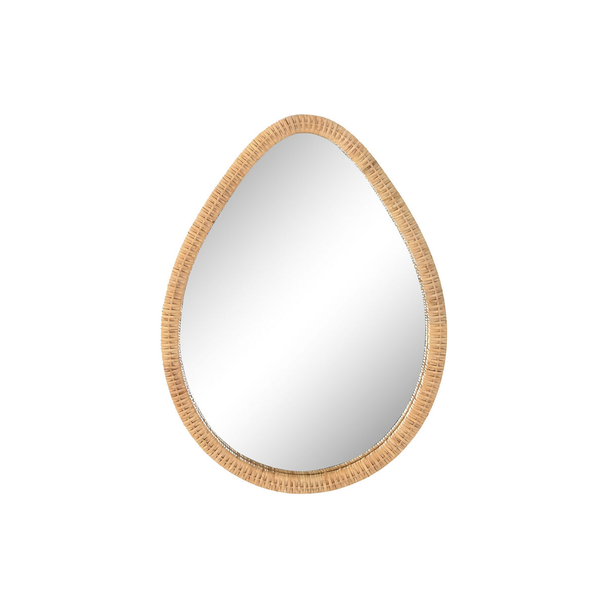 Specchio da parete Home ESPRIT Naturale Scandi 60 x 4 x 80 cm