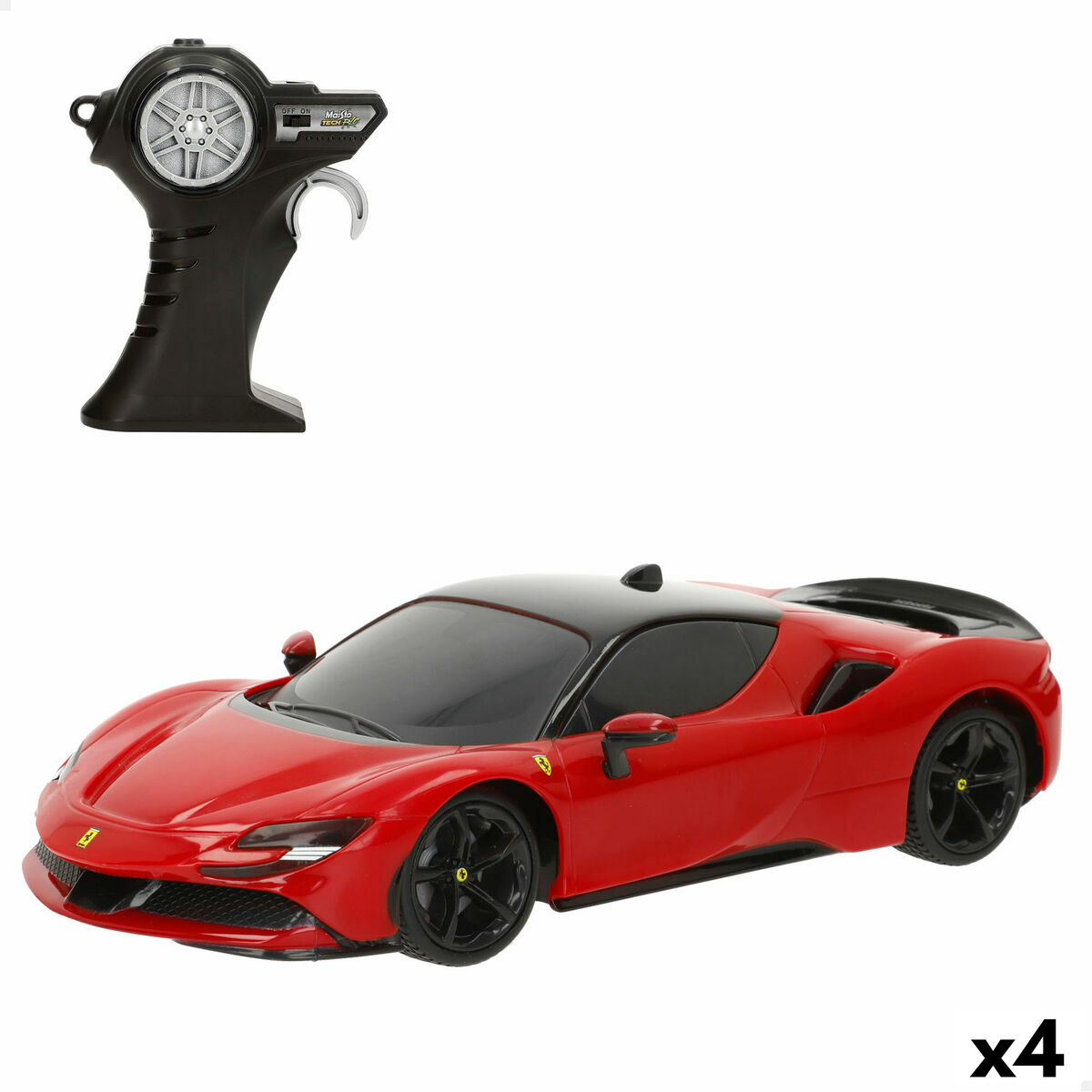 Macchinina Radiocomandata Audi SF90 STRADALE 20 x 5 x 10 cm (4 Unità)