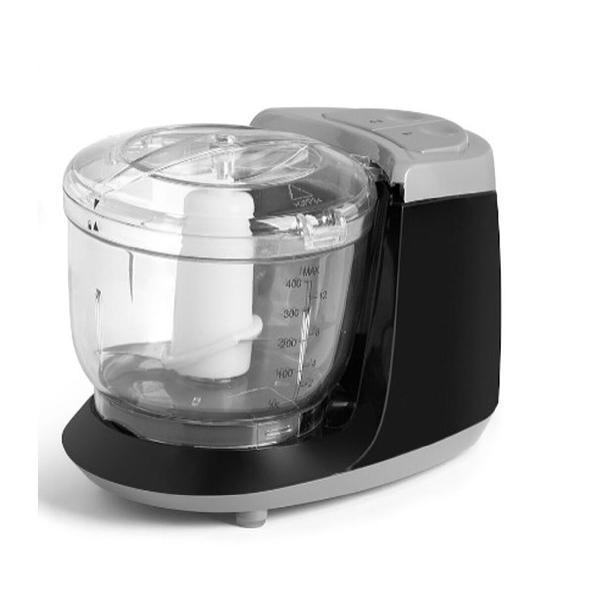 Tritatutto Argon Nero Grigio Trasparente Argentato Acciaio inossidabile Plastica 400 ml 350 W