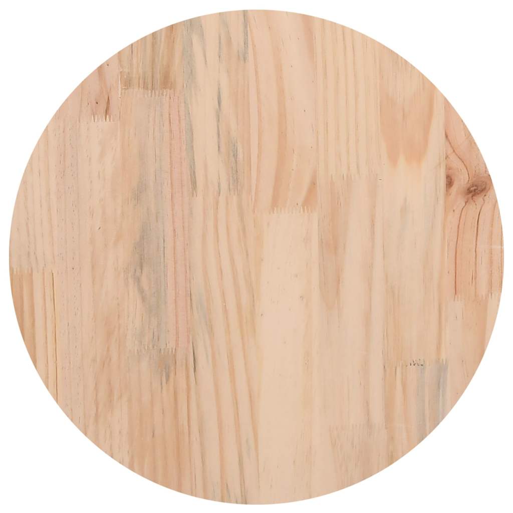 vidaXL Superficie de mesa madera maciza de pino Ø40x2,5 cm