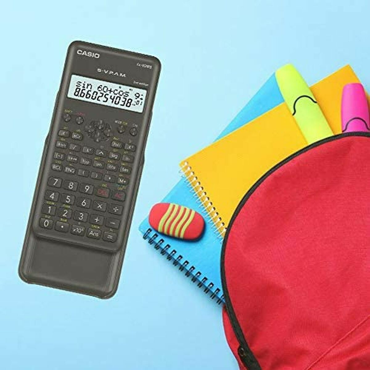 Calcolatrice scientifica Casio FX-82 MS2 Nero Grigio scuro Plastica - Image 4