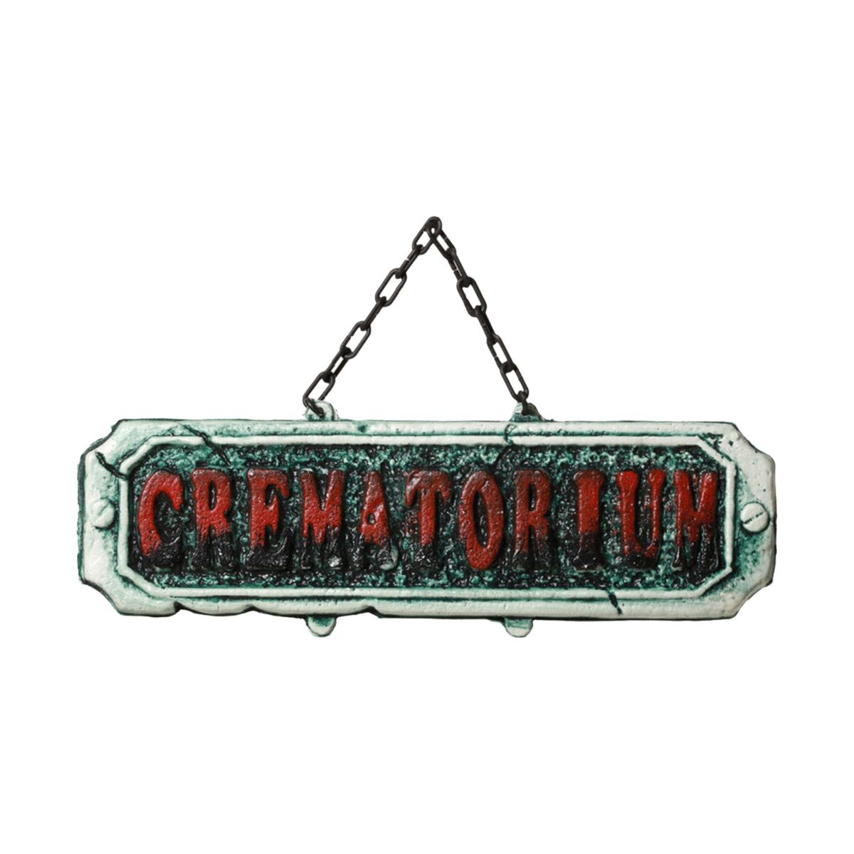 Decorazione per Halloween Crematorium 41 x 10 cm