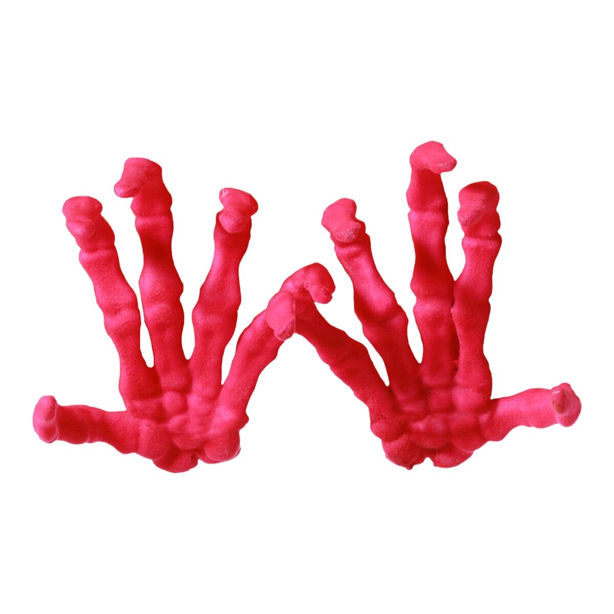 Decorazione per Halloween Scheletro Rosa (2 Pezzi)