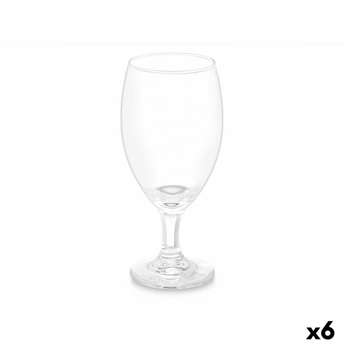 Calice Vivalto Trasparente Vetro 440 ml Birra (6 Unità)
