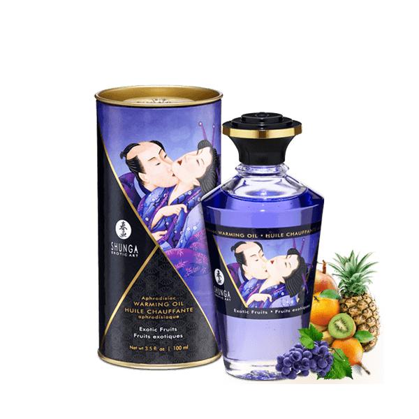 Olio per Massaggio Erotico Shunga Frutta Esotica (100 ml)