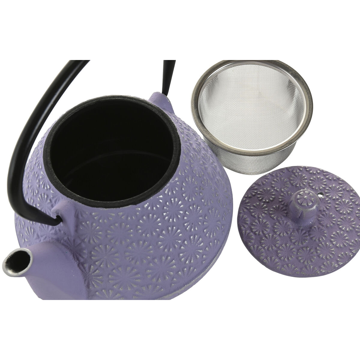 Teiera Home ESPRIT Verde Acciaio inossidabile Ferro 600 ml (2 Unità) - Image 4