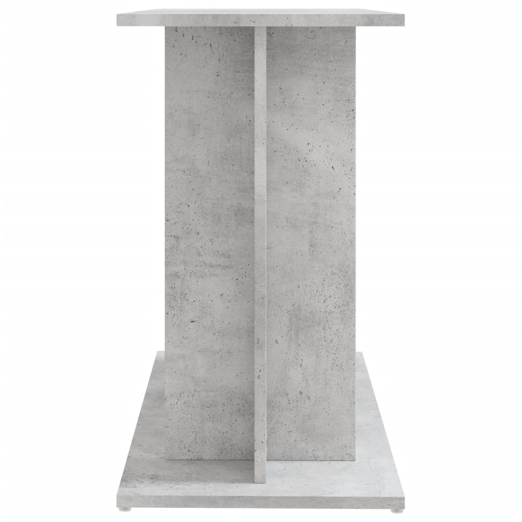 vidaXL Soporte para acuario de hormigón gris 80x35x60 cm de madera sintética - Image 5