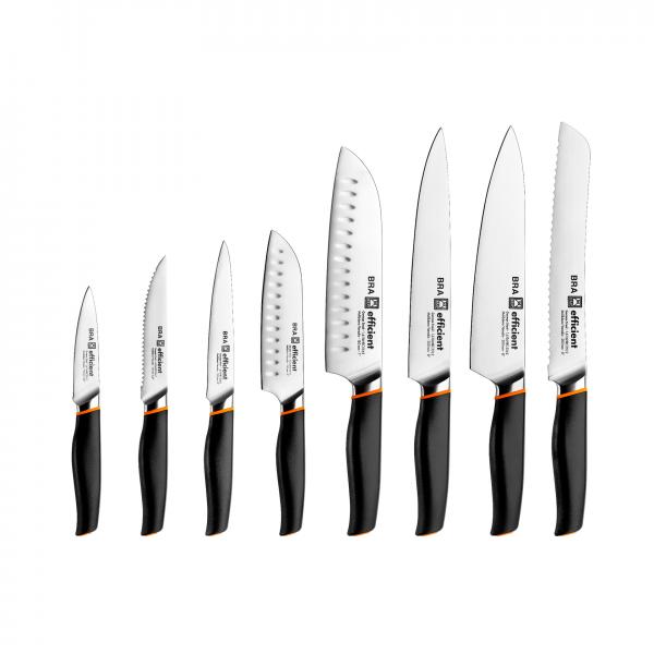 Coltello Santoku BRA A198004 Grigio Acciaio inossidabile - Image 4