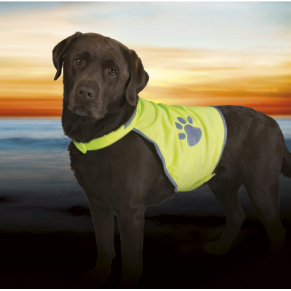 Gilet per Cani Trixie Giallo - Image 3
