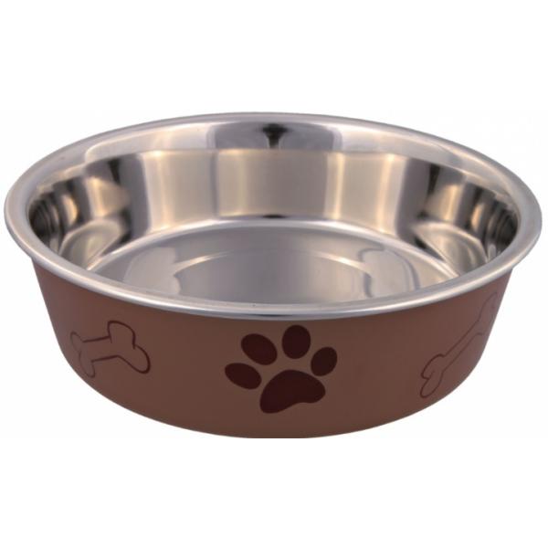 Ciotola per animali domestici Trixie Acciaio inossidabile 800 ml 0,8 L