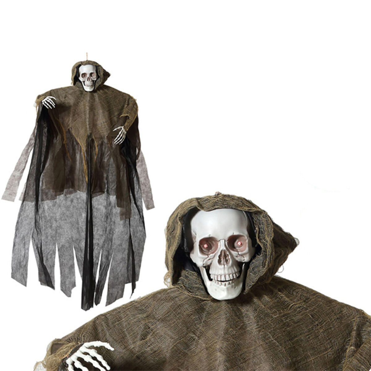 Festone a forma di Scheletro Halloween 173 x 155 x 16 cm Multicolore 173 x 155 x 16 cm