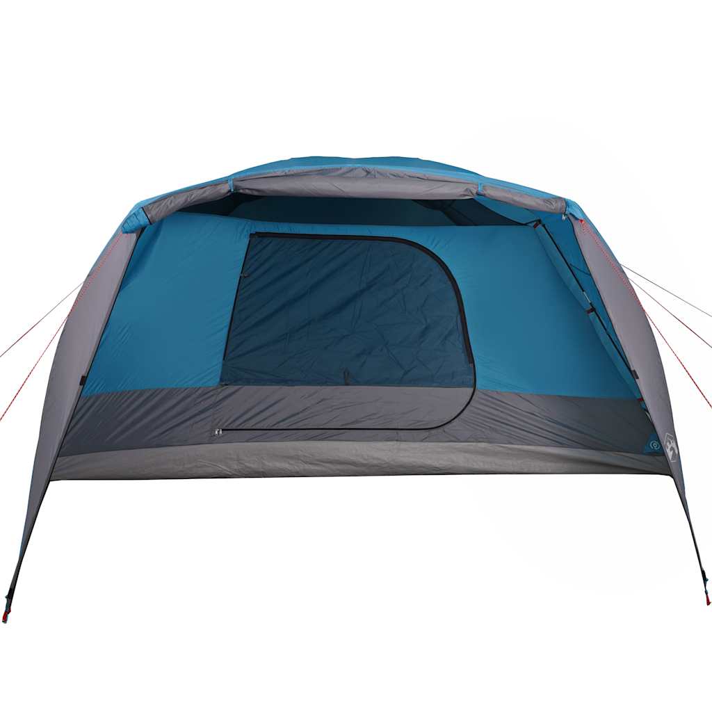 vidaXL Tente familiale avec porche 6 personnes bleu imperméable - Image 5