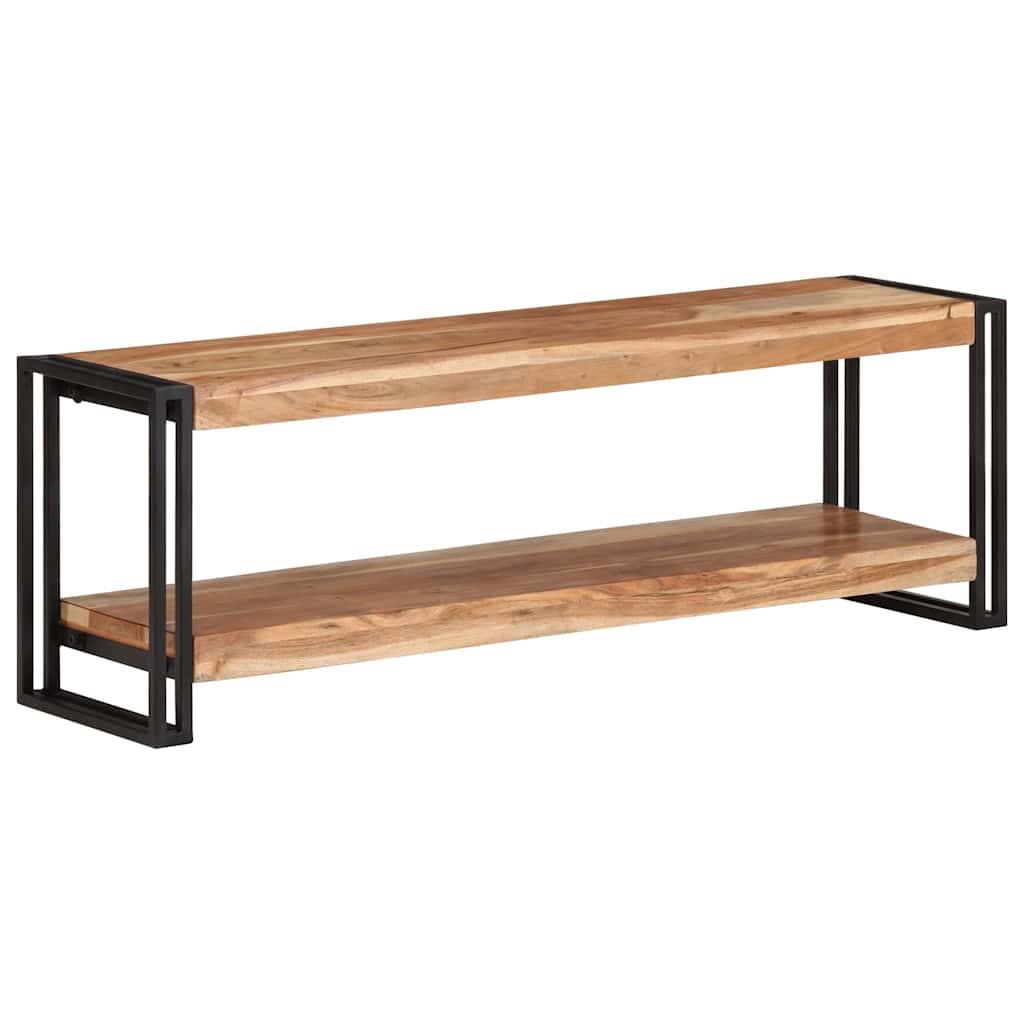 vidaXL Mueble para TV madera maciza de acacia 120x30x40 cm