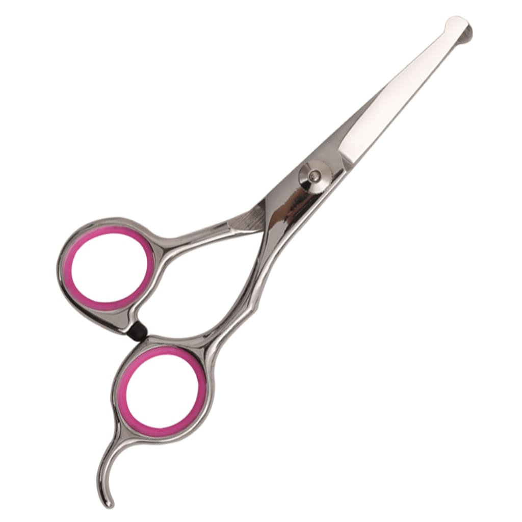 vidaXL Set de tijeras de peluquería canina 5 piezas acero inoxidable - Image 4